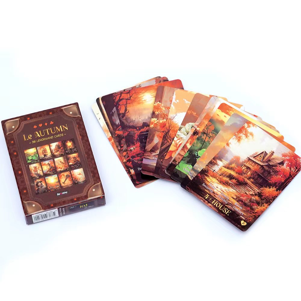 Board Game Of Life - Talia Lenormand Tarot Le Autumn Collection