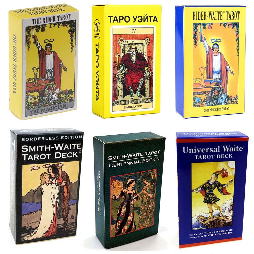 Board Game Of Life - Karty Tarota Rider Waite do wróżb,