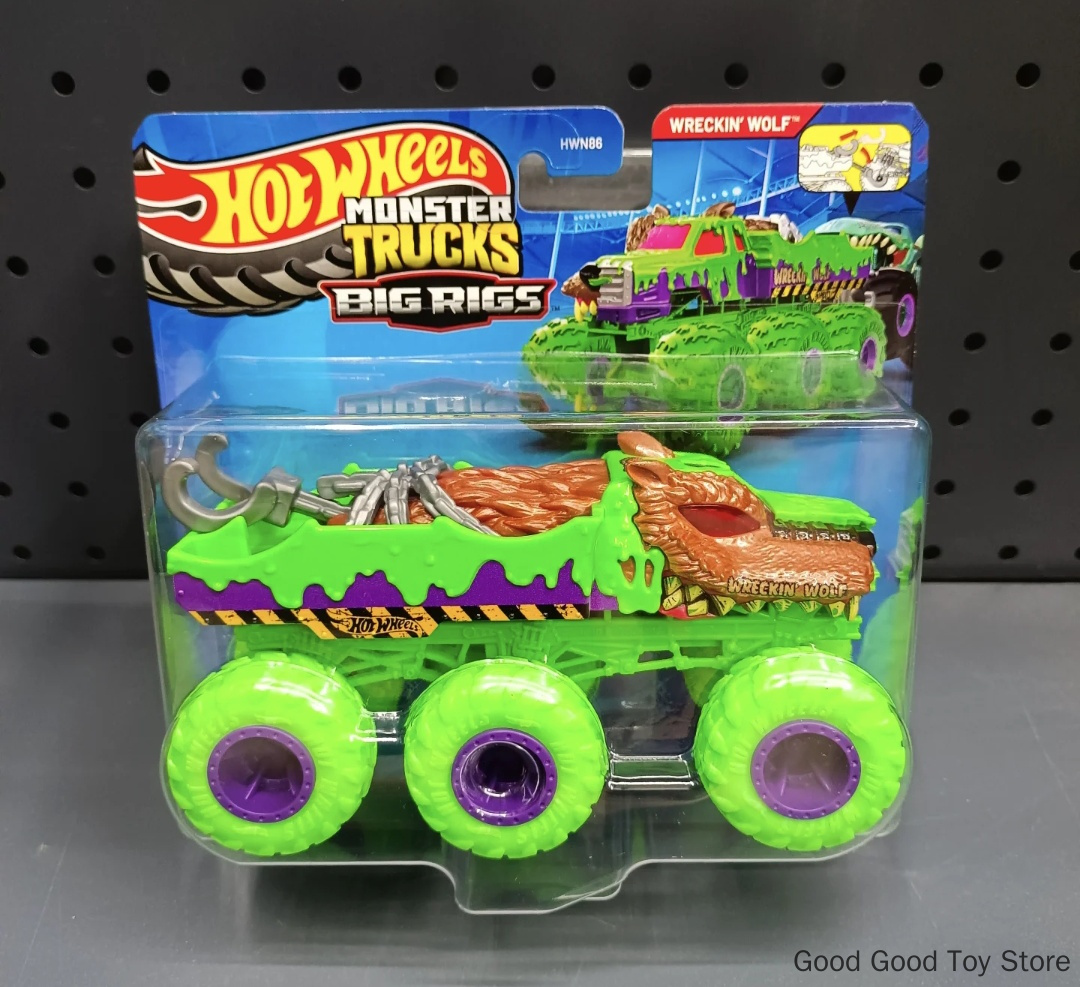 Hot Wheels Mega Wreckin Wolf S – Hot Wheels Car Monster Trucks recenzja i cena