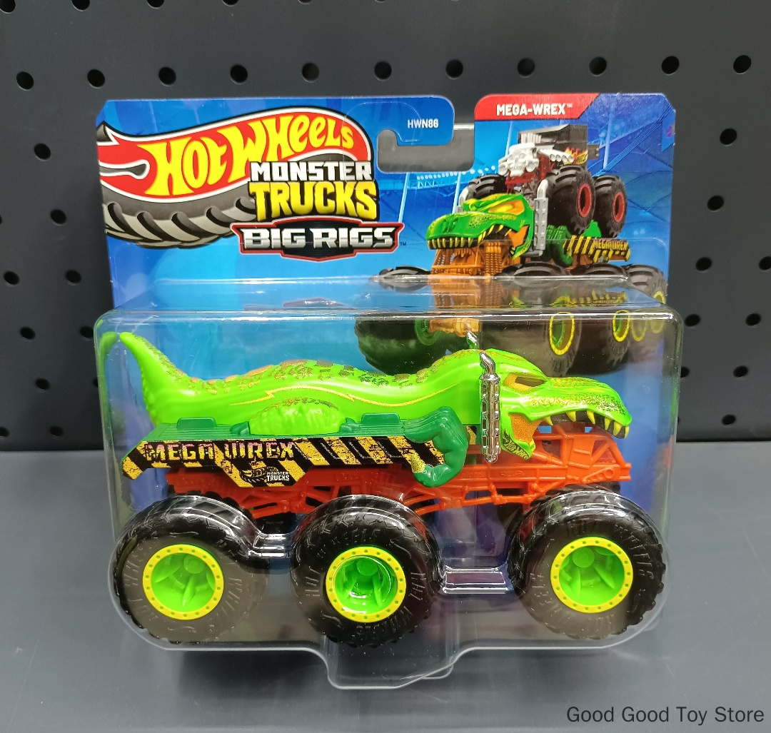 Hot Wheels Mega Wreckin Wolf S – Hot Wheels Car Monster Trucks recenzja i cena