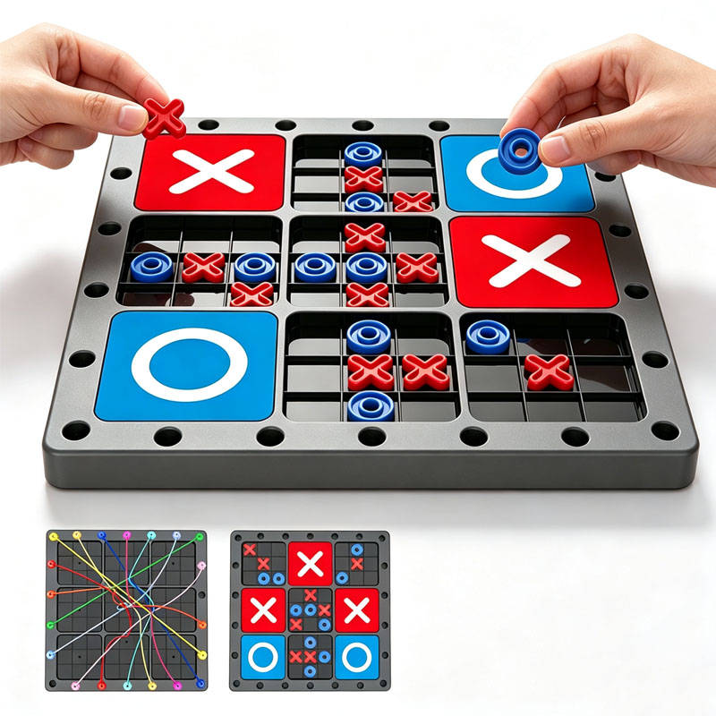 NOWA gra planszowa 2 w 1: Krzy – Strategy Board Game recenzja i cena