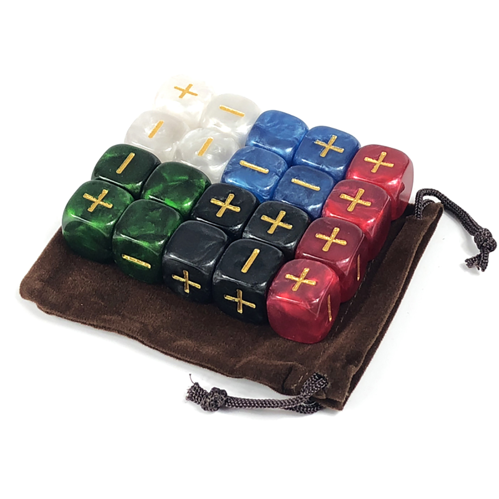 Kostki Fate z torbą 20 sztuk d – Board Game Live recenzja i cena