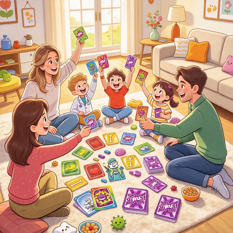 Zestaw kart do gry rodzinnej 2 – Strategy Board Game recenzja i cena