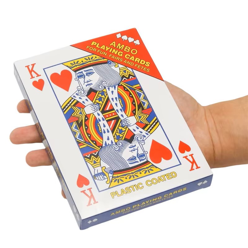 Duże karty do gry Jumbo 2x wię – Board Game Of Life recenzja i cena